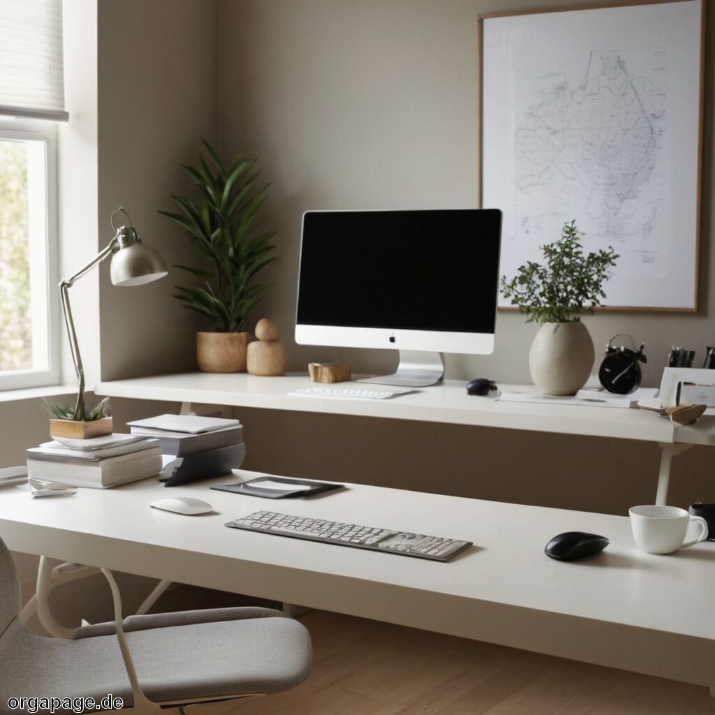 Büro organisieren minimalistisch: Weniger Chaos, mehr Fokus