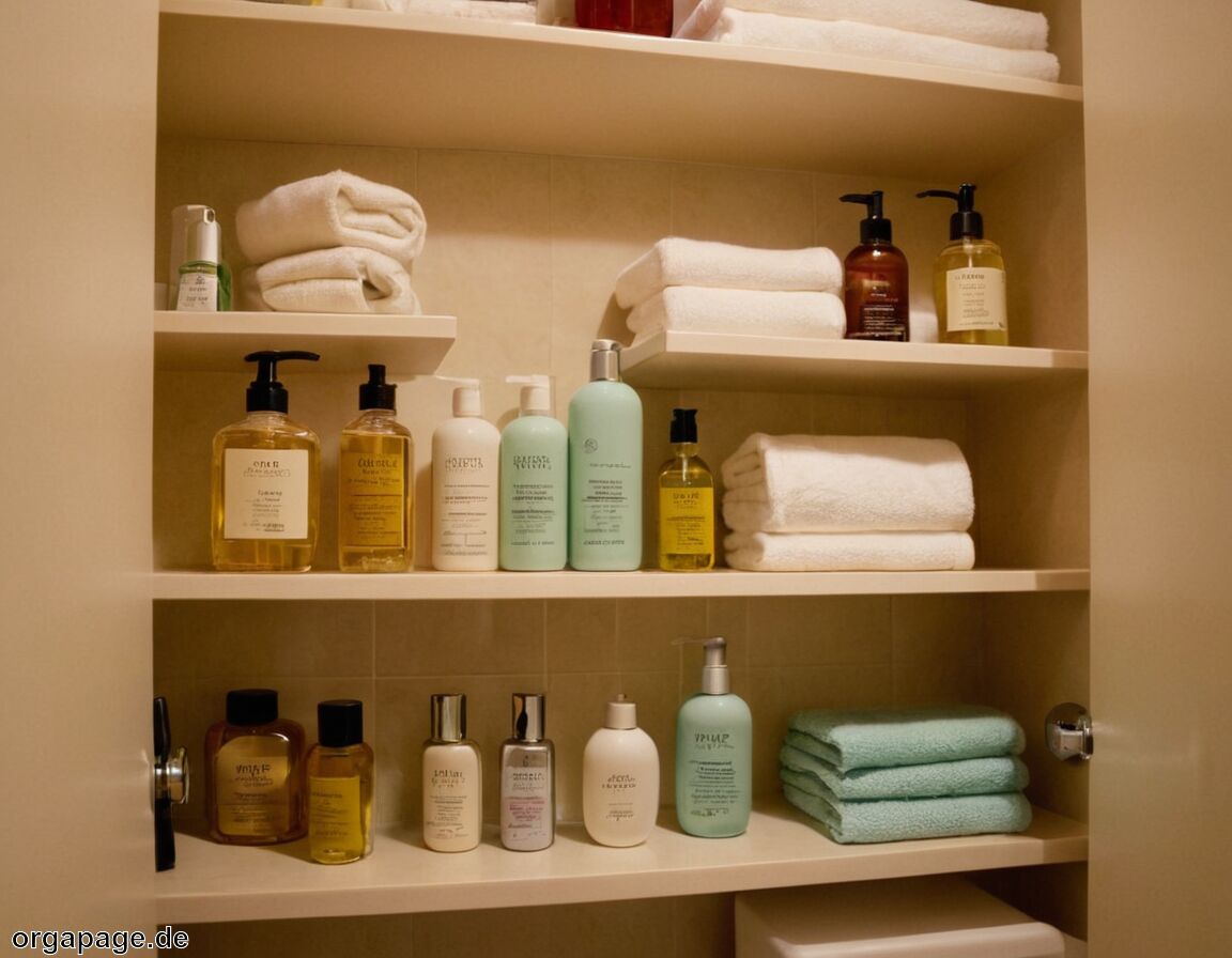 Regelmäßiges Ausmisten und Organisieren einplanen   - Haushalt organisieren Badezimmer: Ordnung auf kleinem Raum