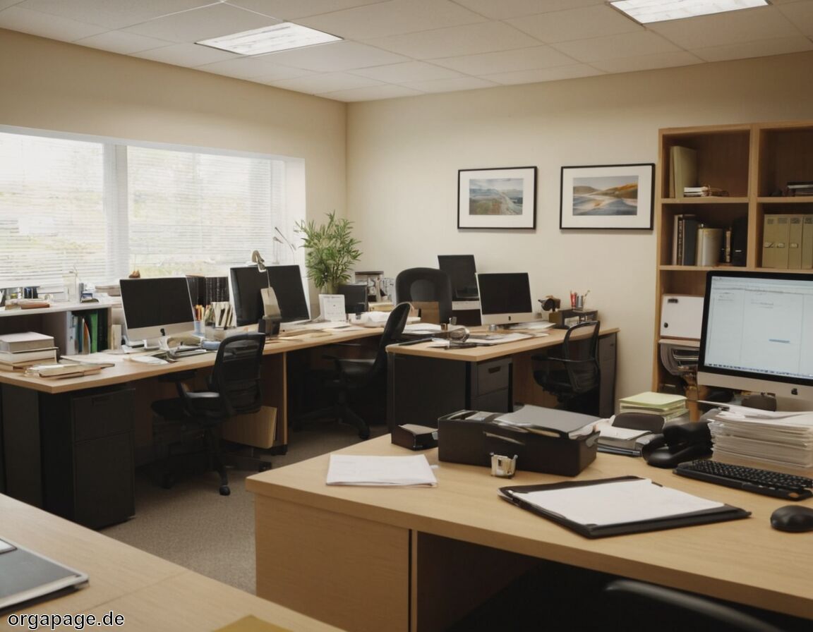 Schreibtischnachbarn um Hilfe bitten - Büro organisieren: Die besten Tipps für einen aufgeräumten Arbeitsplatz