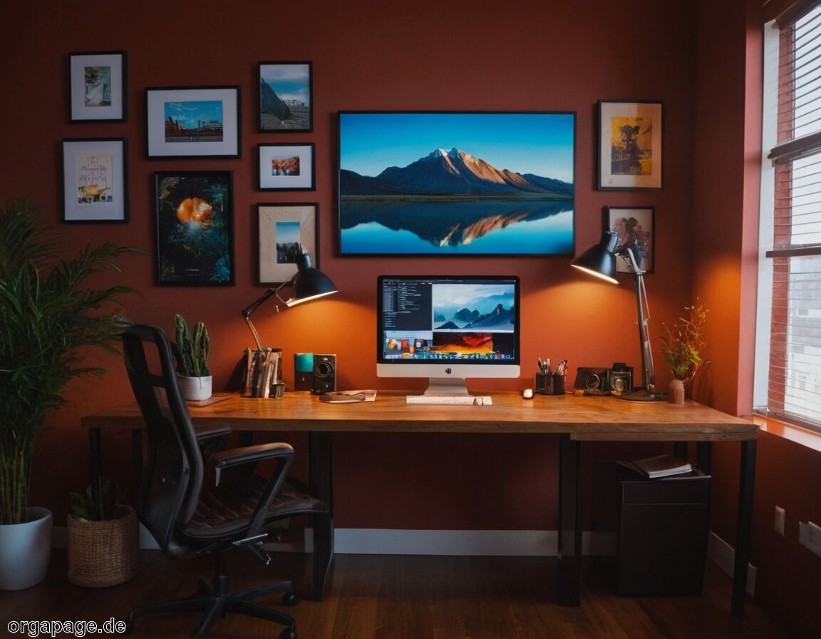 Kreative Elemente für Motivation hinzufügen   - Büro organisieren Checkliste: Schritt für Schritt zum perfekten Setup