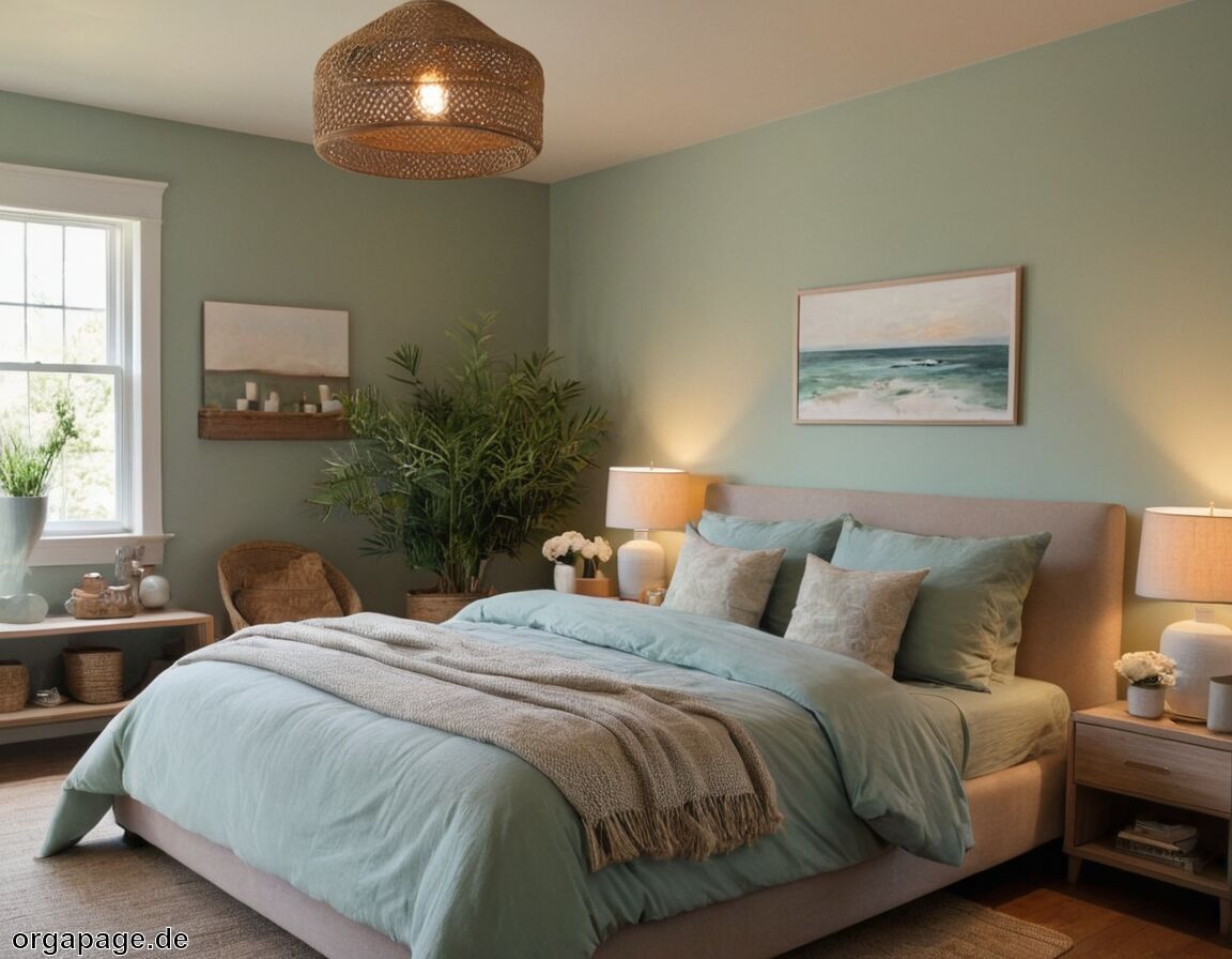 Integriere entspannende Elemente für eine Wohlfühlatmosphäre   - Haushalt organisieren Schlafzimmer: Mehr Ruhe durch klare Strukturen