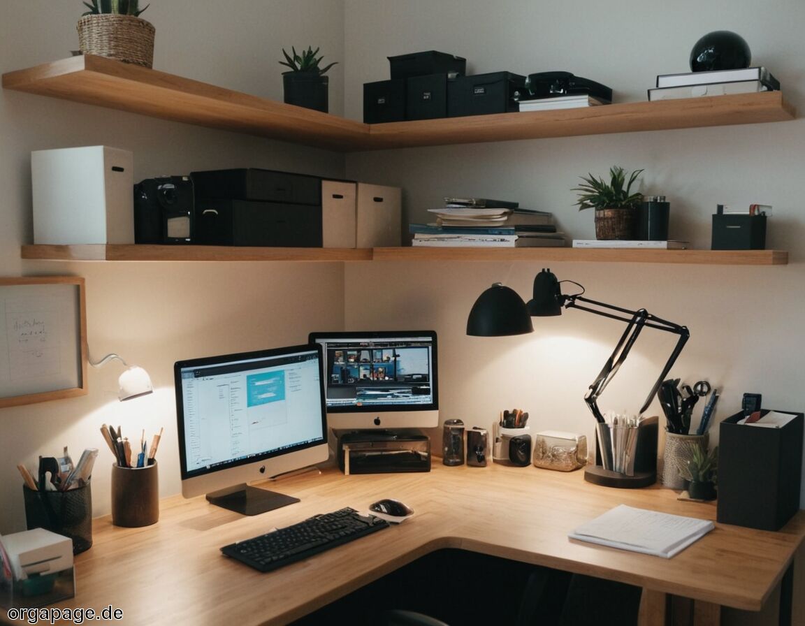 Ordnungshoheit durch festen Platz für alles - Büro organisieren: Die besten Tipps für einen aufgeräumten Arbeitsplatz