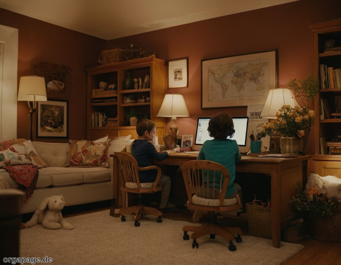 Kommunikationsregeln im Familienkreis festlegen   - Büro organisieren im Homeoffice mit Kindern: Fokus trotz Ablenkung