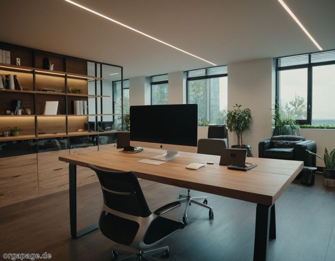 Ergonomische Möbel für Gesundheit und Komfort   - Büro organisieren modern: Trends, Tools und smarte Lösungen
