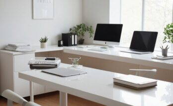 Büro organisieren minimalistisch: Weniger Chaos, mehr Fokus