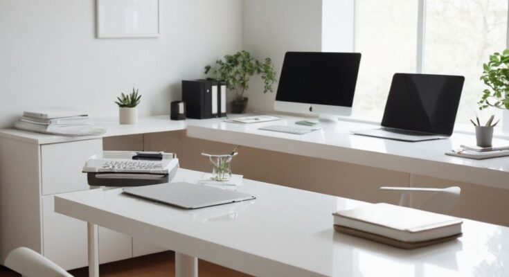 Büro organisieren minimalistisch: Weniger Chaos, mehr Fokus