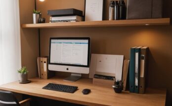 Büro organisieren am Schreibtisch: Praktische Lösungen für kleine Flächen